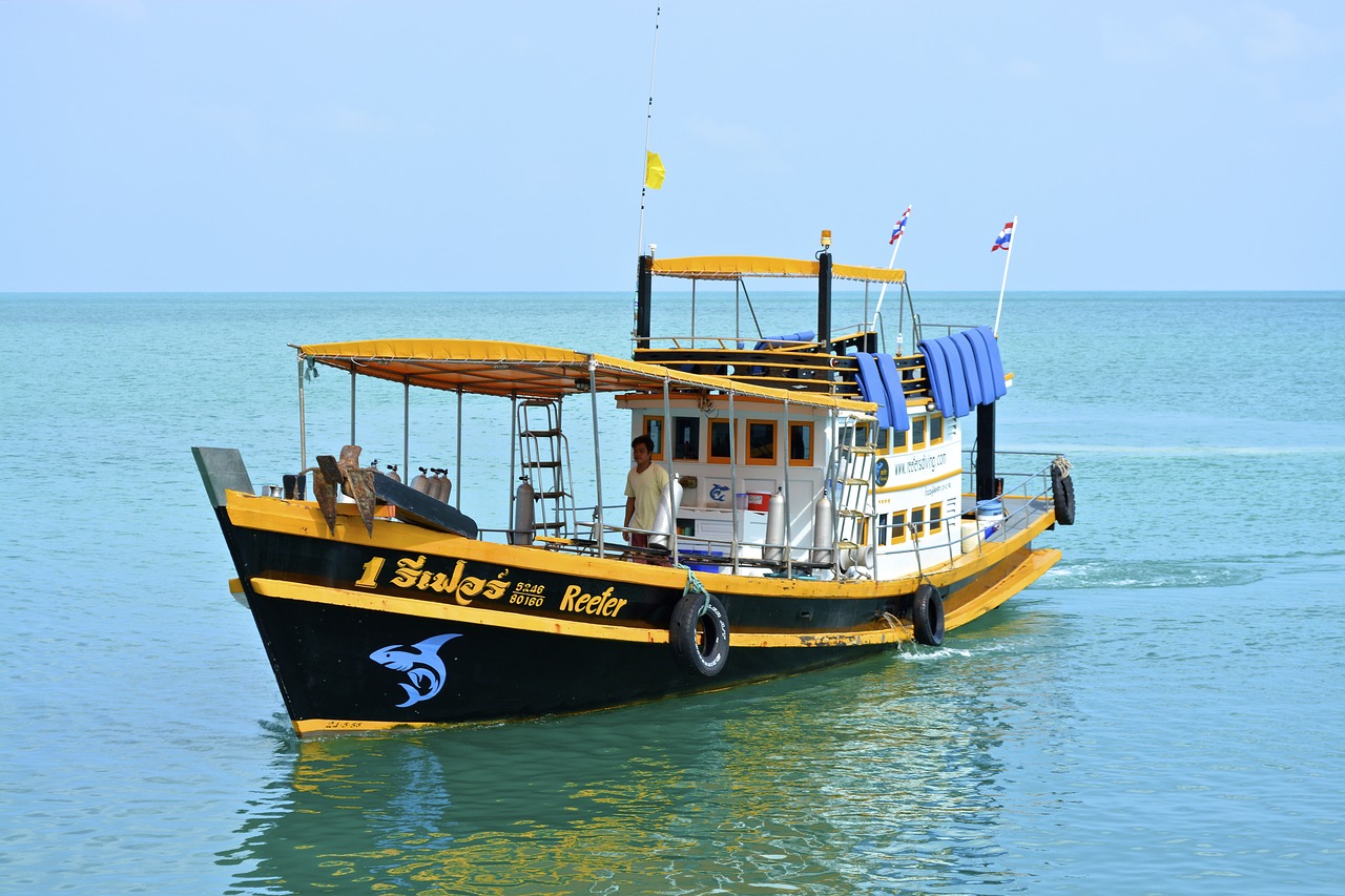 Žvejybos Laivas, Tailandas, Boot, Fischer, Vandenynas, Asija, Laivas, Nemokamos Nuotraukos,  Nemokama Licenzija