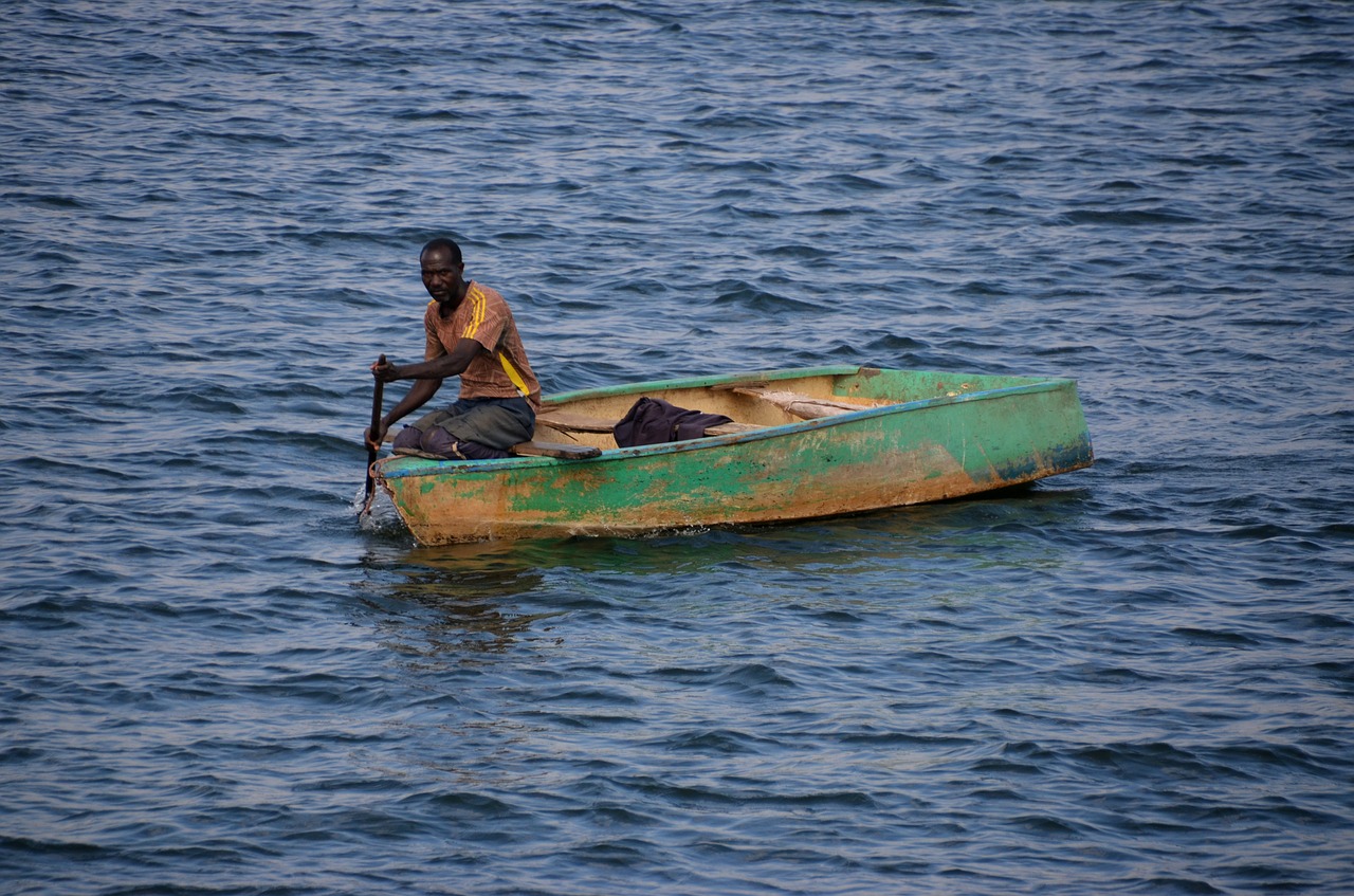 Žvejybos Laivas, Boot, Karibasee, Zimbabvė, Afrika, Nemokamos Nuotraukos,  Nemokama Licenzija