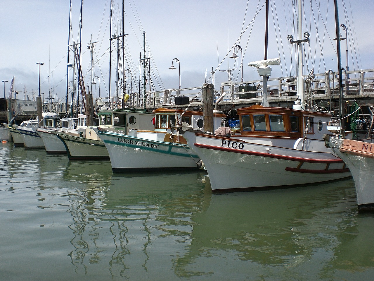 Žvejybos Laivai, San Franciskas, Vandenynas, Žvejybos Prieplauka, Uostas, Ramiojo Vandenyno Regionas, Nemokamos Nuotraukos,  Nemokama Licenzija