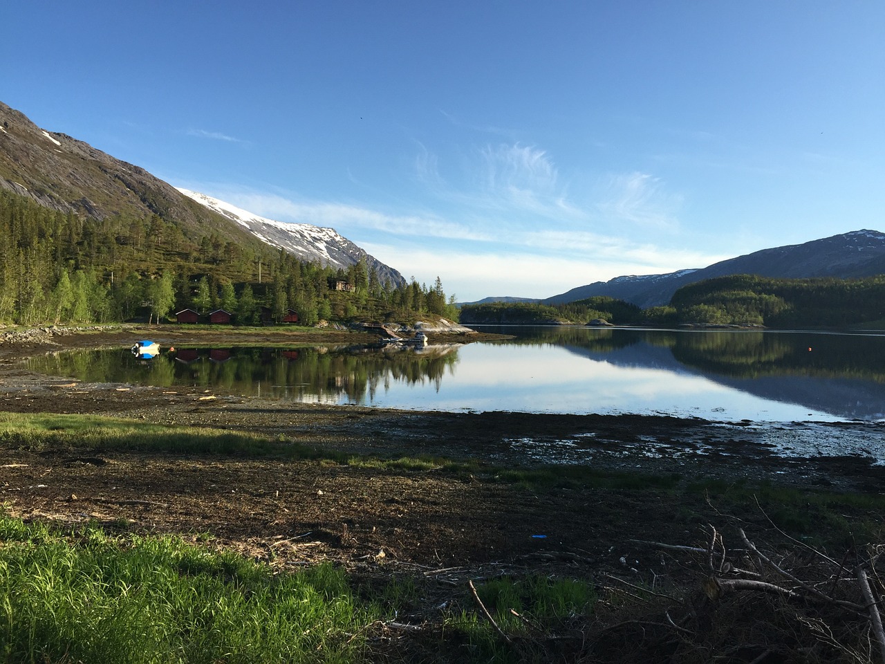 Fjordas, Norvegija, Vakaras, Atsipalaiduoti, Arktinis Apskritimas, Nemokamos Nuotraukos,  Nemokama Licenzija