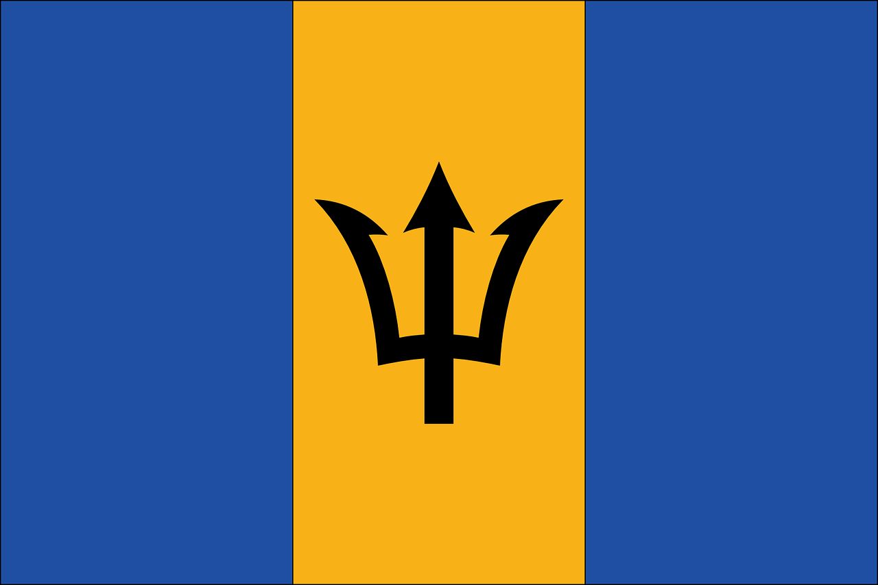 Vėliava, Šalis, Barbados, Nemokama Vektorinė Grafika, Nemokamos Nuotraukos,  Nemokama Licenzija