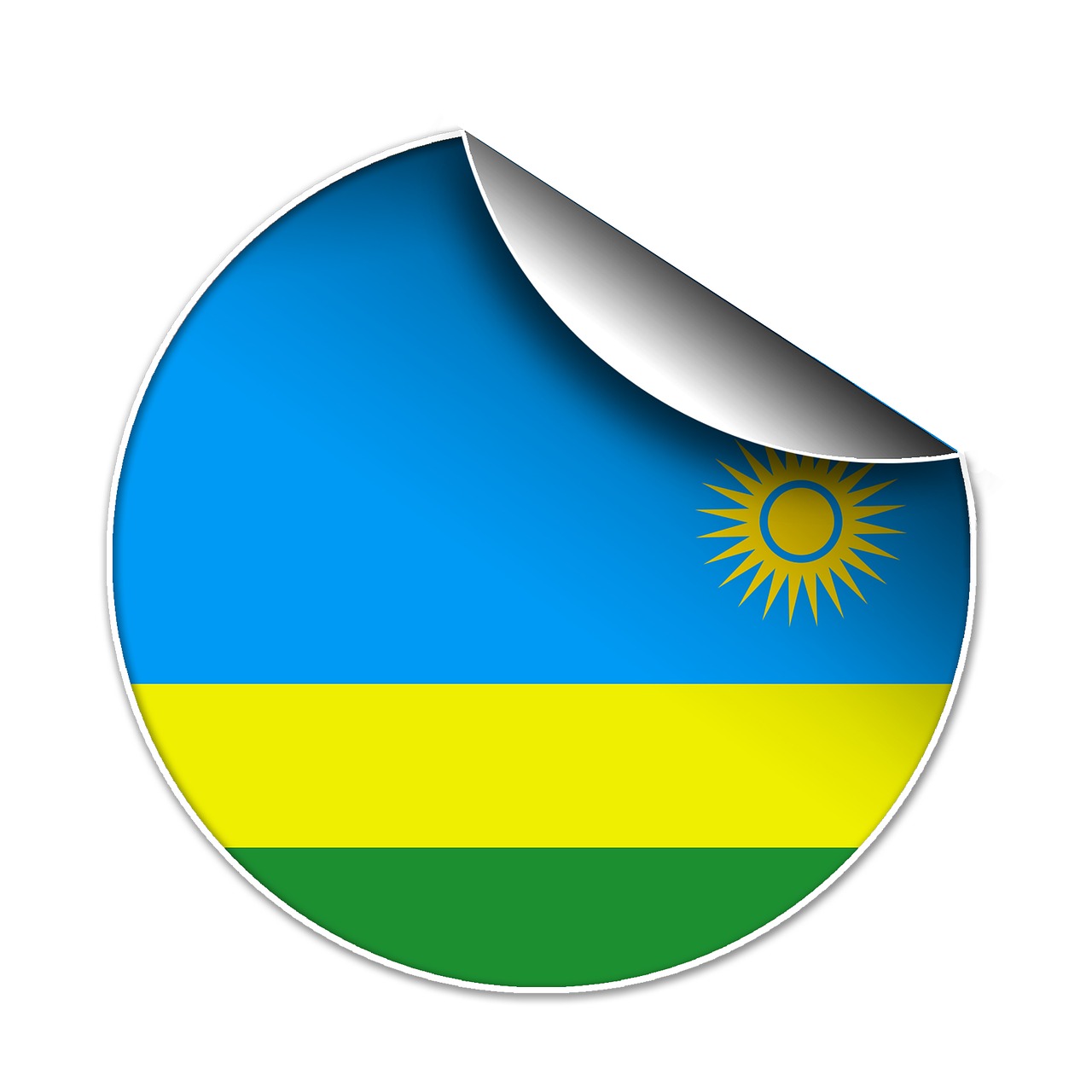 Vėliava, Rwandan, Simbolis, Ruanda, Nemokamos Nuotraukos,  Nemokama Licenzija