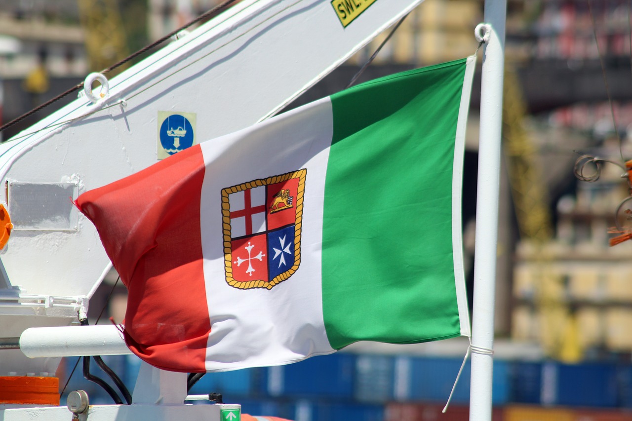 Vėliava, Fleg, Italy, Salerno, Nemokamos Nuotraukos,  Nemokama Licenzija