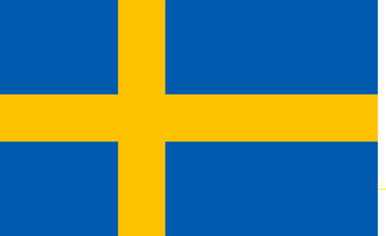 Vėliava, Švedijos, Švedija, Nacionalinis, Tauta, Šalis, Patriotizmas, Mėlynas, Oranžinė, Nemokama Vektorinė Grafika