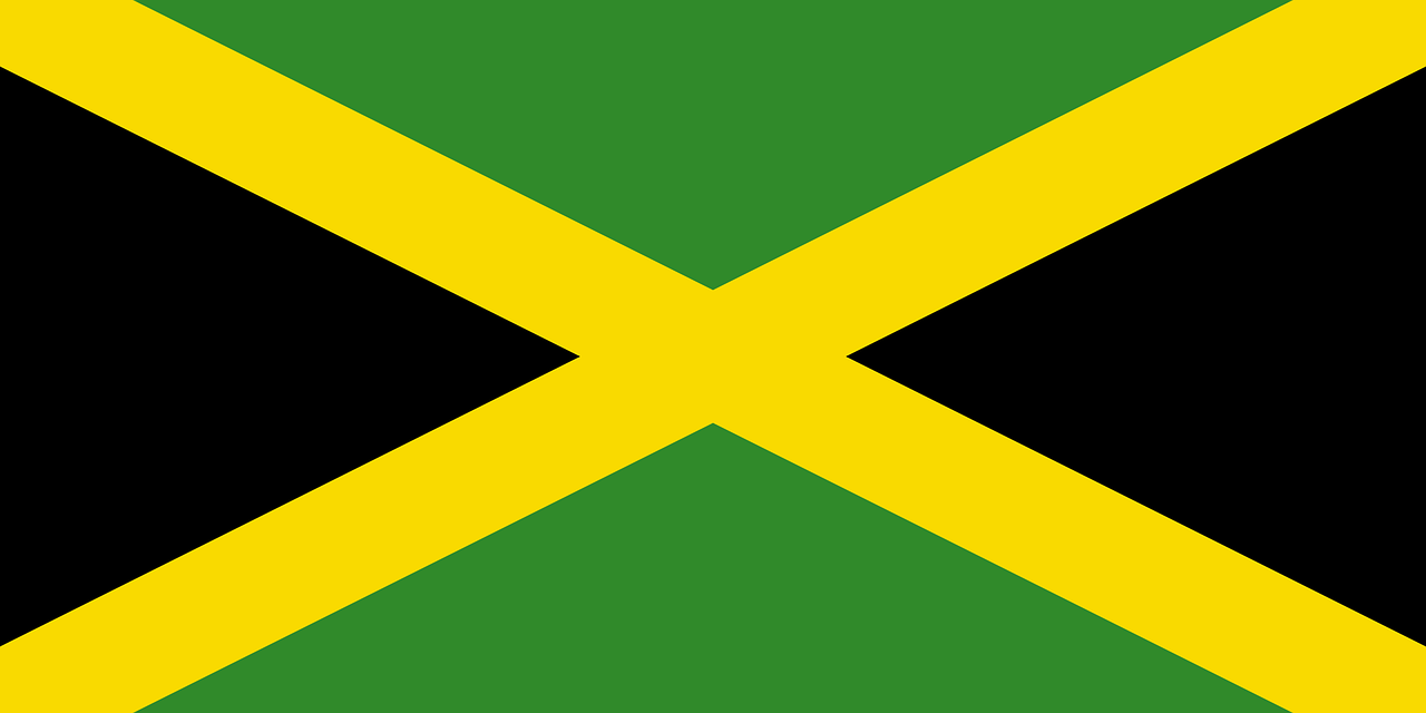 Vėliava, Jamaika, Jamaican, Karibai, Tauta, Nemokama Vektorinė Grafika, Nemokamos Nuotraukos,  Nemokama Licenzija
