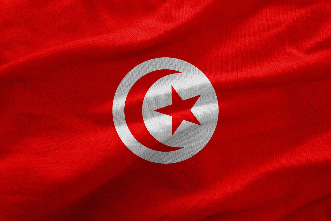 Vėliava, Šalis, Tunisas, Nemokamos Nuotraukos,  Nemokama Licenzija