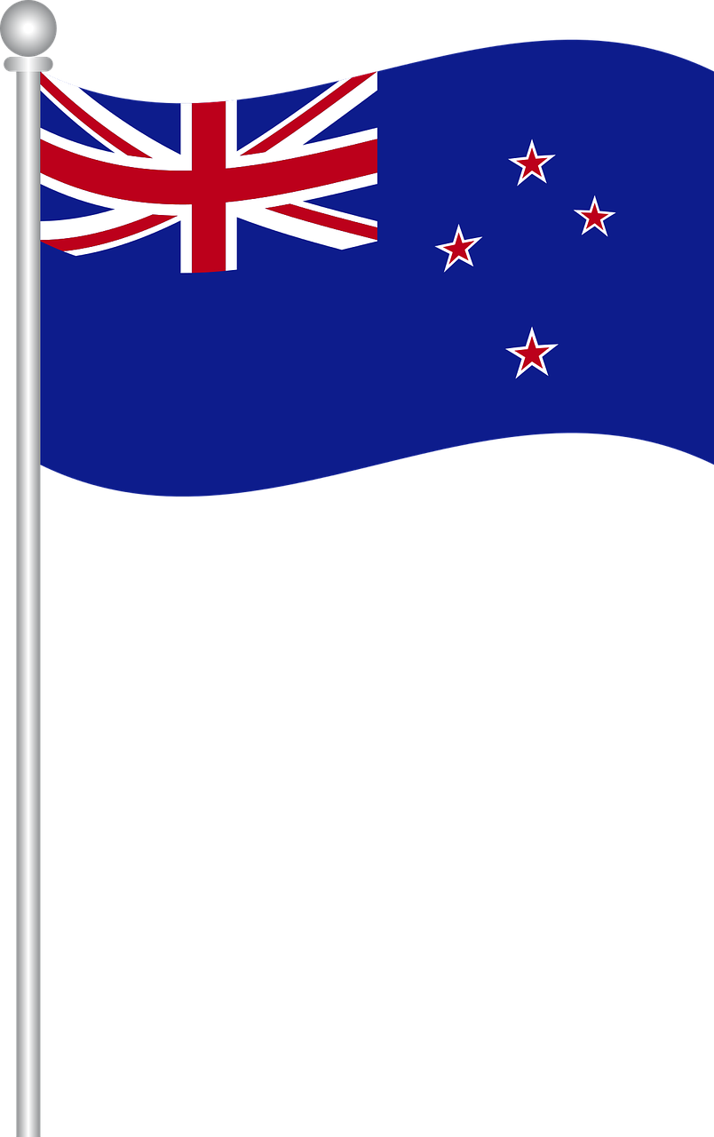 Naujosios Zelandijos Vėliava, Vėliava, Naujoji Zelandija, Pasaulis, Nemokama Vektorinė Grafika, Nemokamos Nuotraukos,  Nemokama Licenzija
