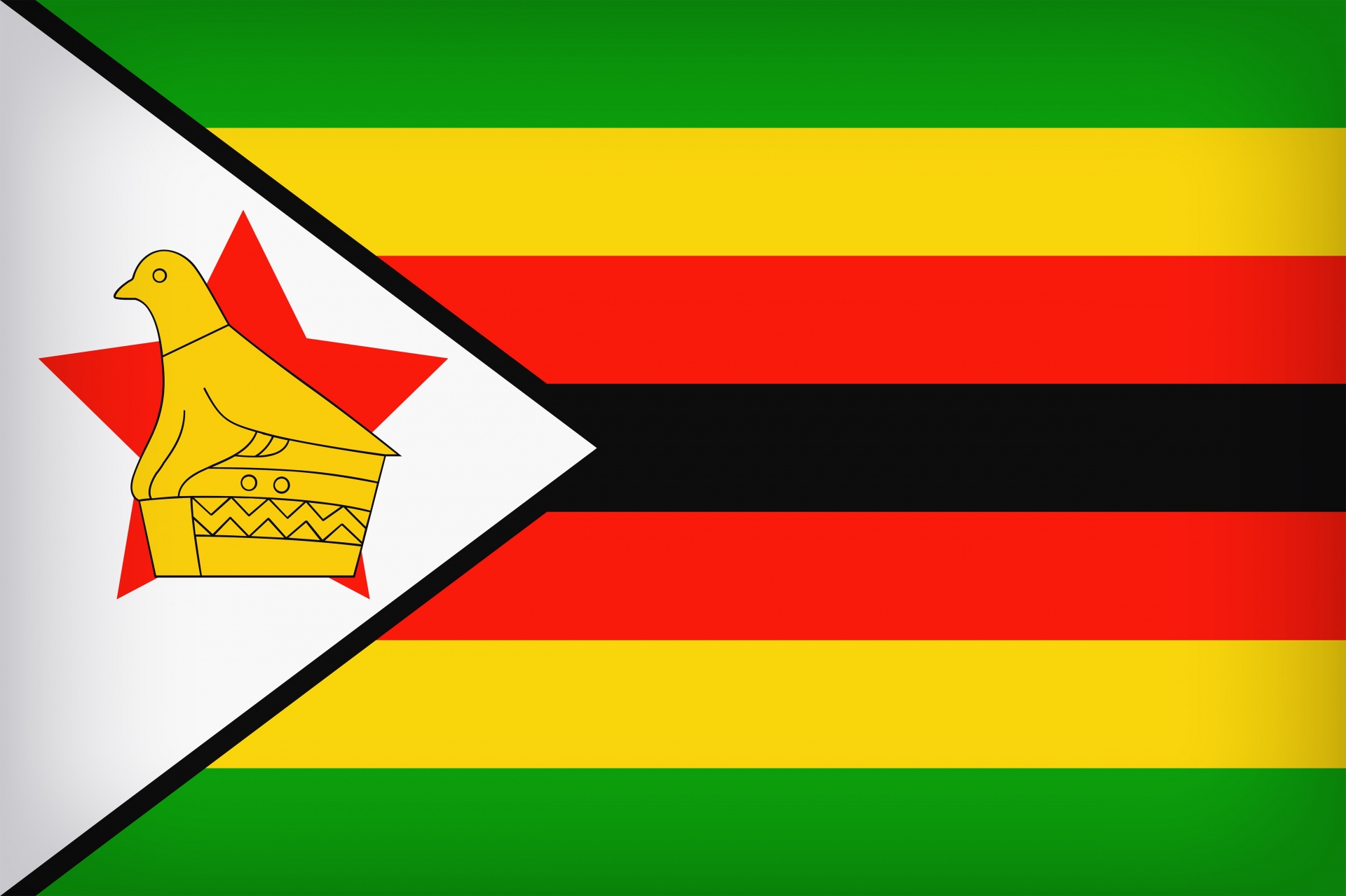 Vėliava & Nbsp,  Zimbabvė,  Šalis,  Simbolis,  Reklama,  Fonas,  Patriotinis,  Pasididžiavimas,  Spalvos,  Patriotizmas