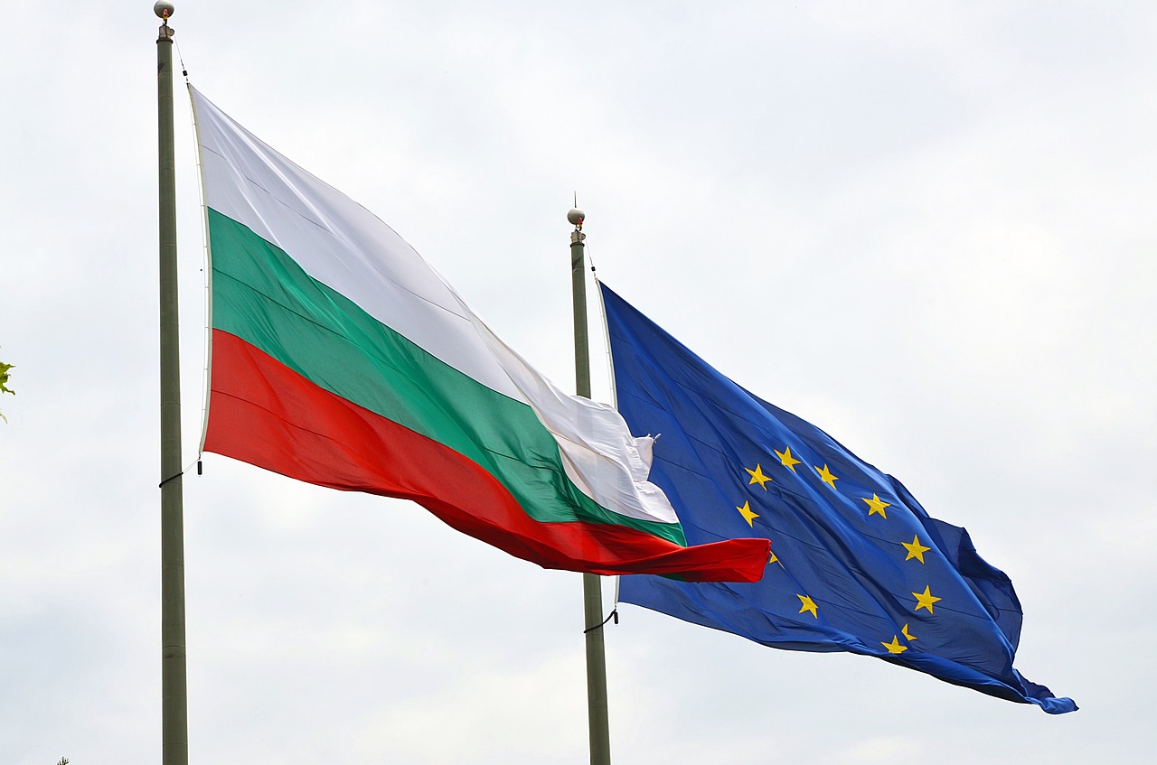Vėliavos, Bulgarija, Europos Sąjunga, Ec, Nemokamos Nuotraukos,  Nemokama Licenzija