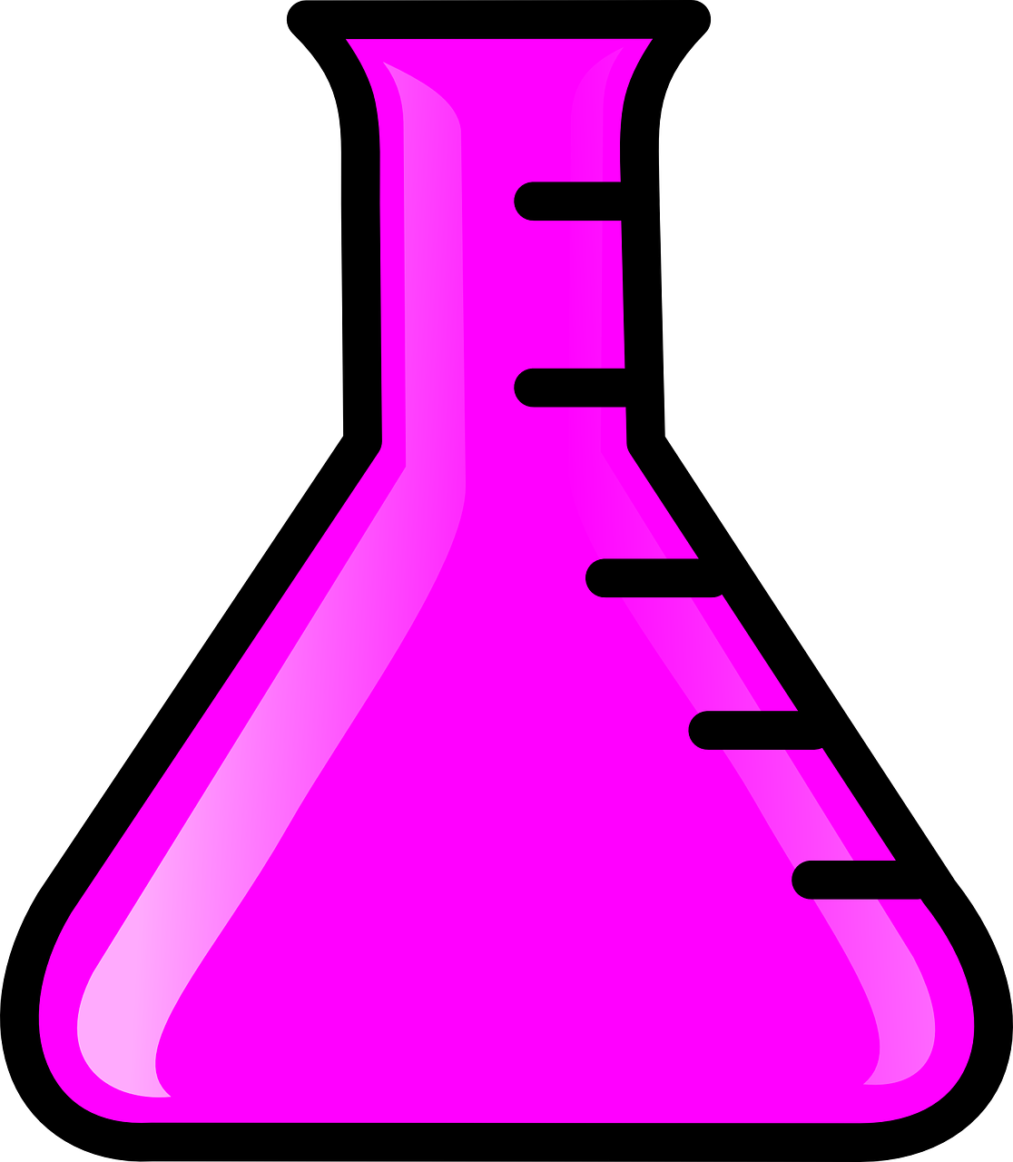 Kolba, Chemija, Rožinis, Cheminis, Stiklas, Butelis, Laboratorija, Mokslas, Mokslinis, Įranga