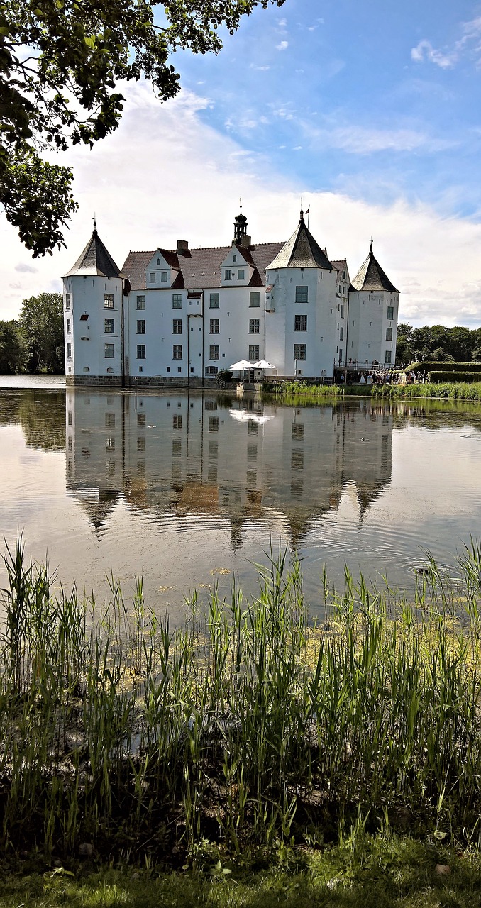 Flensburgas, Senas Wasserschloss, Glücksburg, Romantiškas, Nemokamos Nuotraukos,  Nemokama Licenzija