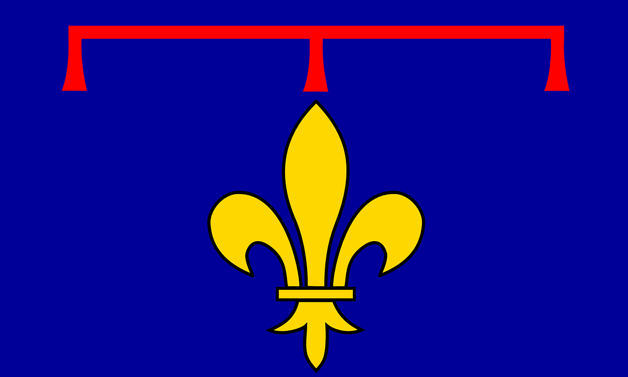 Fleur-De-Lis, Provence, France, Fleur-De-Lys, Simboliai, Prancūzų Simbolis, Vėliava, Heraldika, Kadencija, Skautai