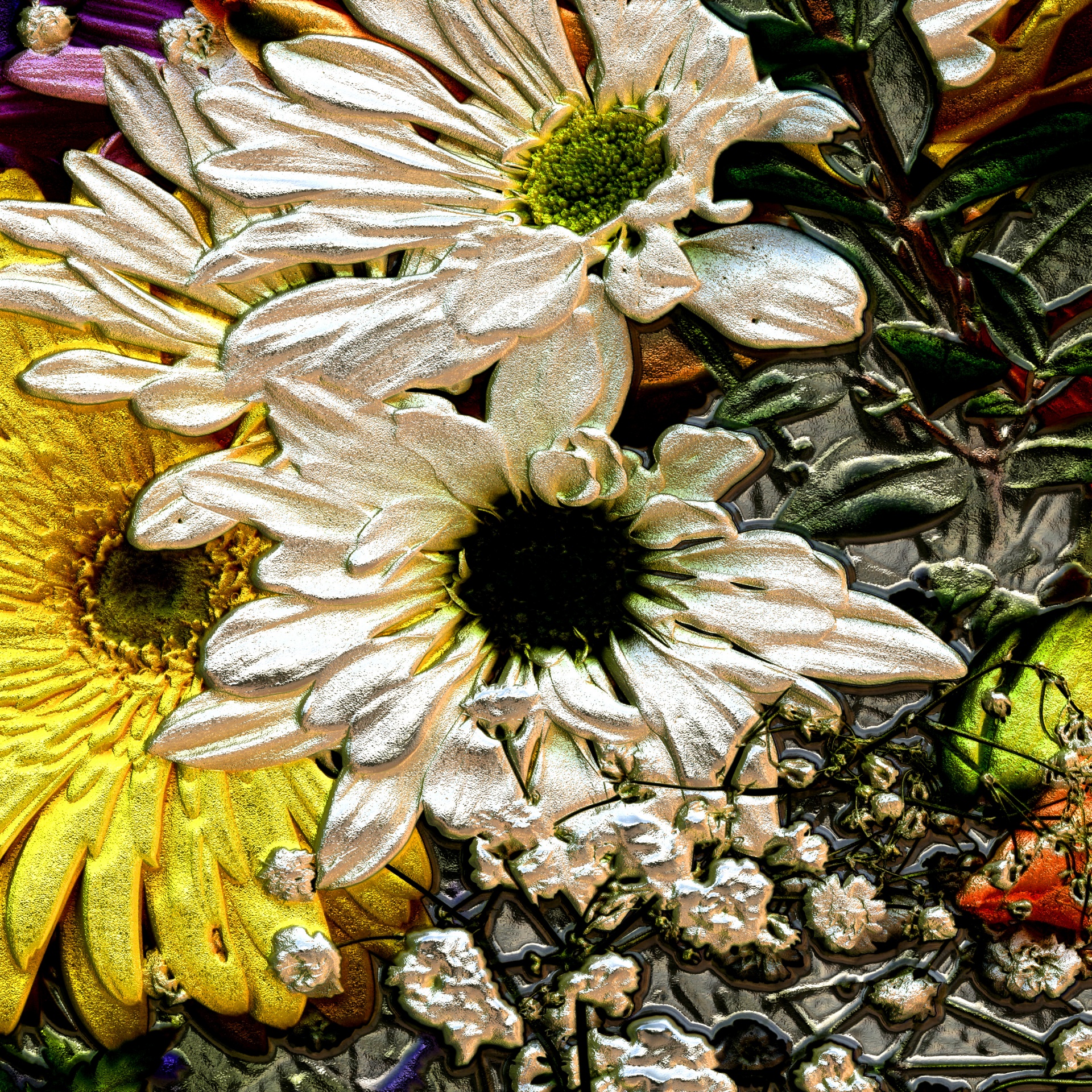Scrapbooking,  Fonas,  Popierius,  Gėlės,  Metalinės Gėlės (3), Nemokamos Nuotraukos,  Nemokama Licenzija
