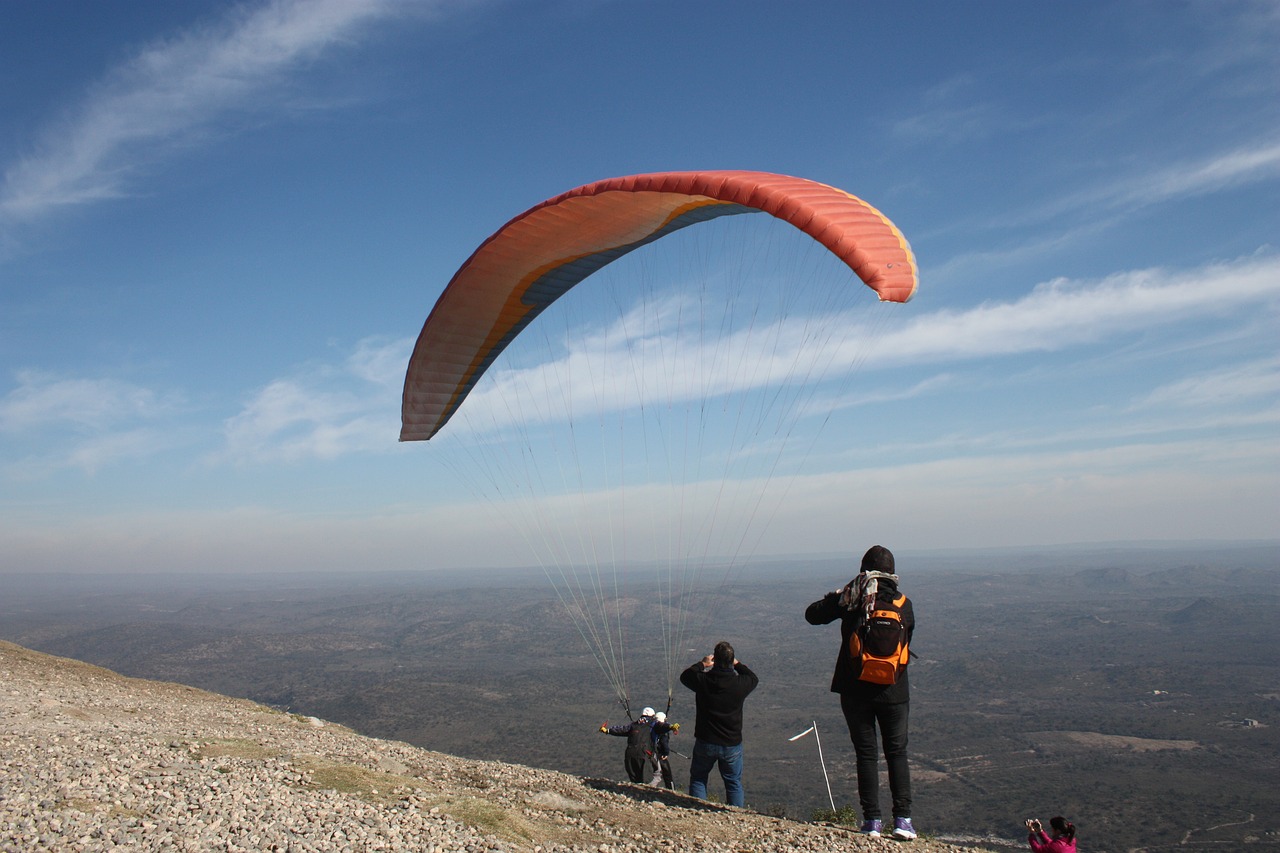 Skrydis, Paragliding, Mėlynas, Nemokamos Nuotraukos,  Nemokama Licenzija