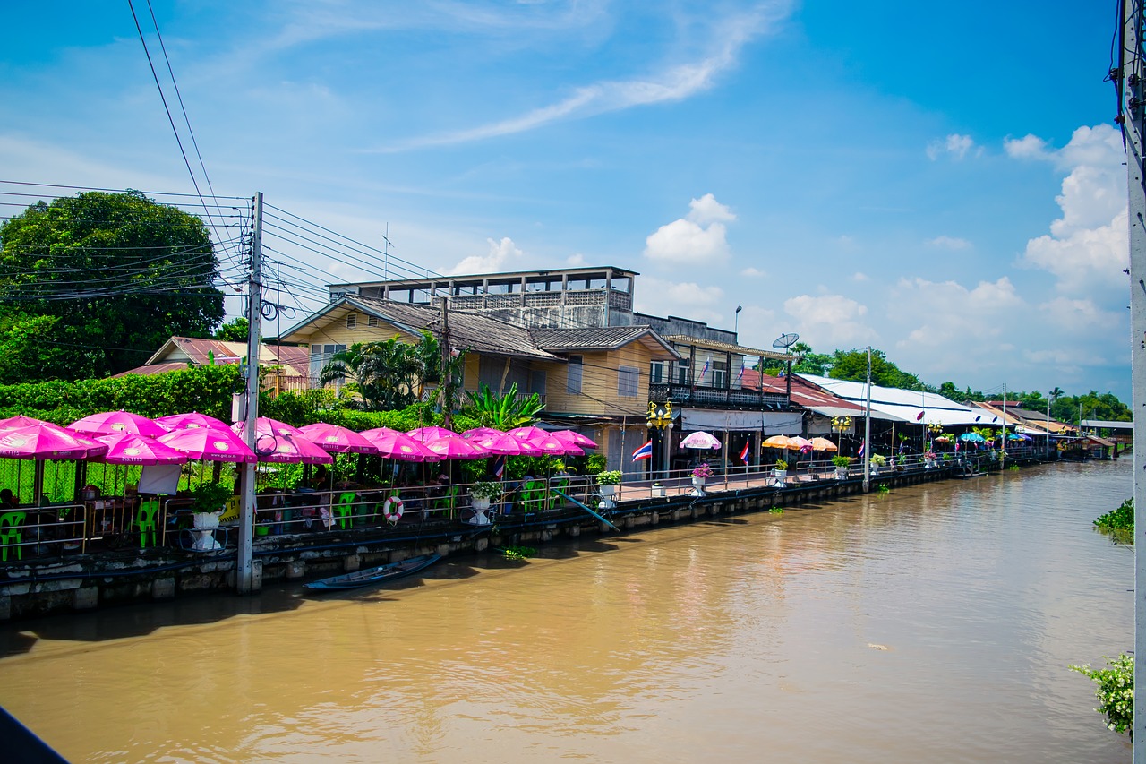 Plūduriuojantis Rinkos Rajonas, Aštuoni Svirčiai, Bangkok Patuma Wan, Nemokamos Nuotraukos,  Nemokama Licenzija