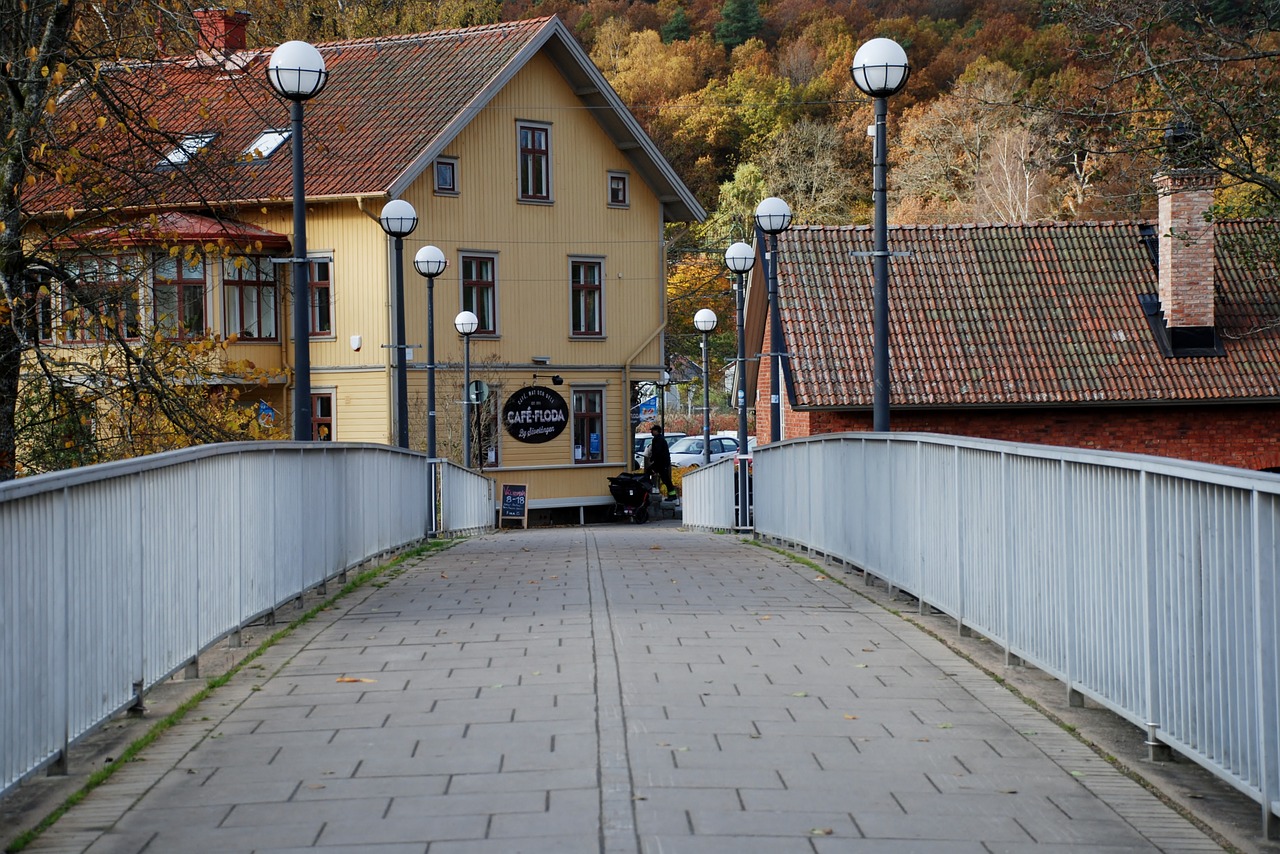 Floda, Pėsčiųjų Tiltas, Apsauga, Bro, Kvadratas, Nemokamos Nuotraukos,  Nemokama Licenzija