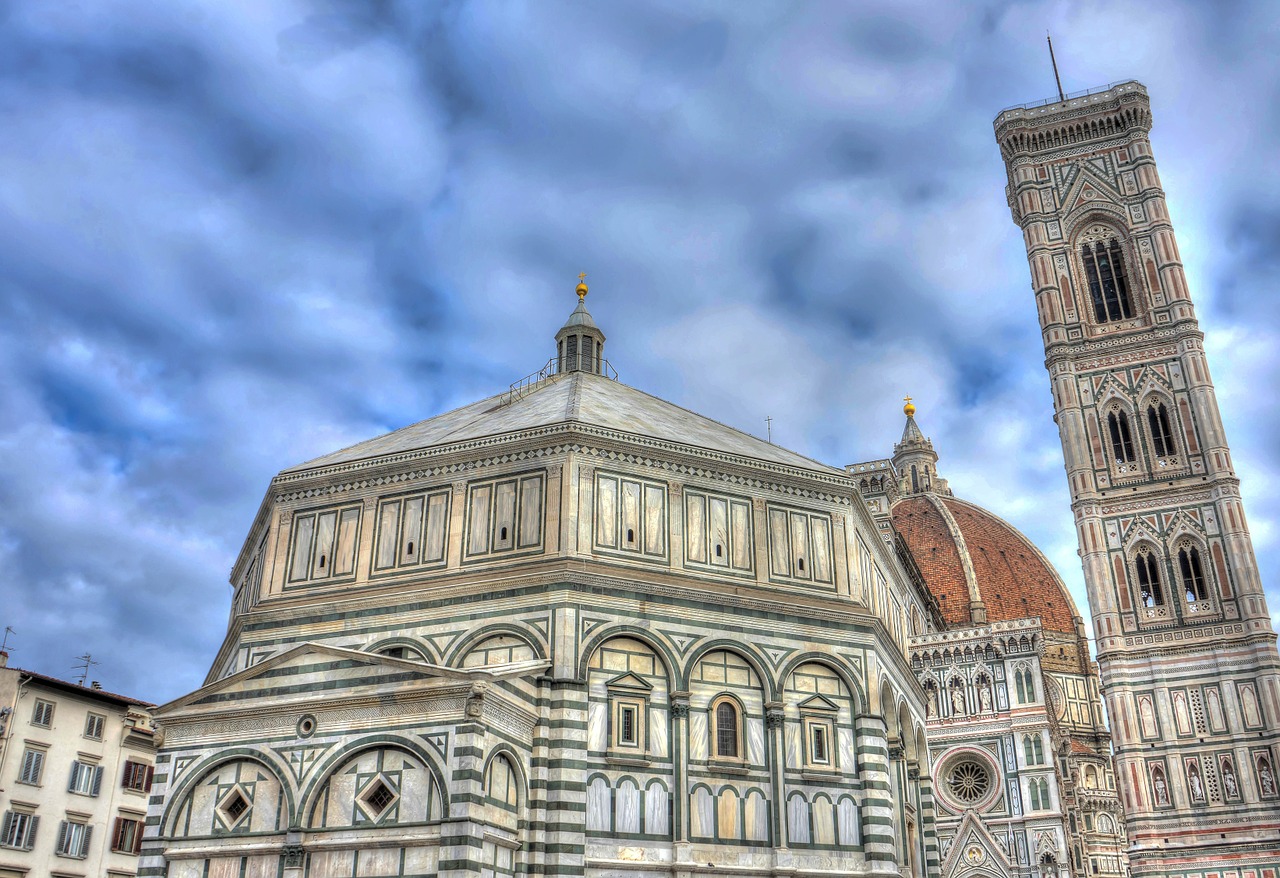 Florencija, Italy, Duomo, Europa, Firenze, Architektūra, Orientyras, Turizmas, Istorija, Istorinis