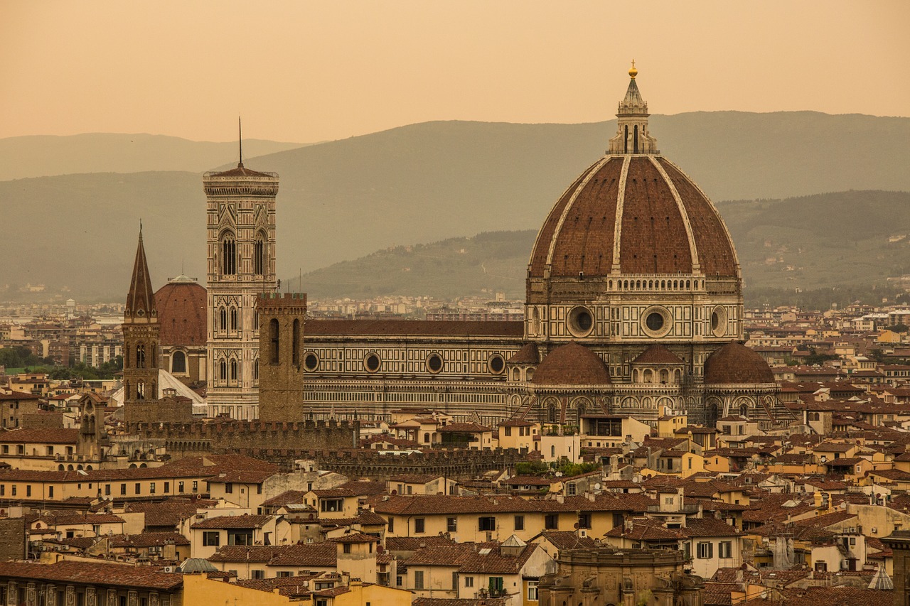 Florencija, Italy, Architektūra, Katedra, Florencijos Kupolas, Kupolas, Nemokamos Nuotraukos,  Nemokama Licenzija