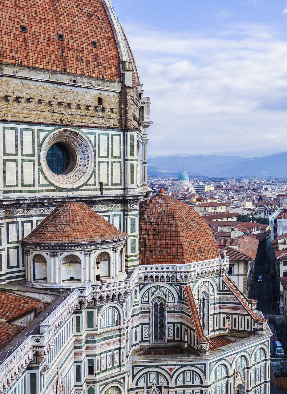 Florencija, Bažnyčia, Katedra, Dom, Pastatas, Architektūra, Gotikos Architektūra, Dangus, Gotika, Kupolas