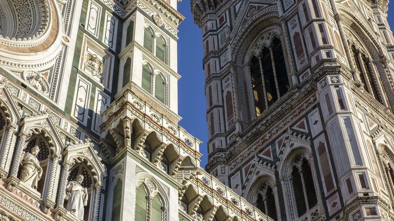 Florencija, Bažnyčia, Katedra, Dom, Pastatas, Architektūra, Gotikos Architektūra, Dangus, Gotika, Kupolas