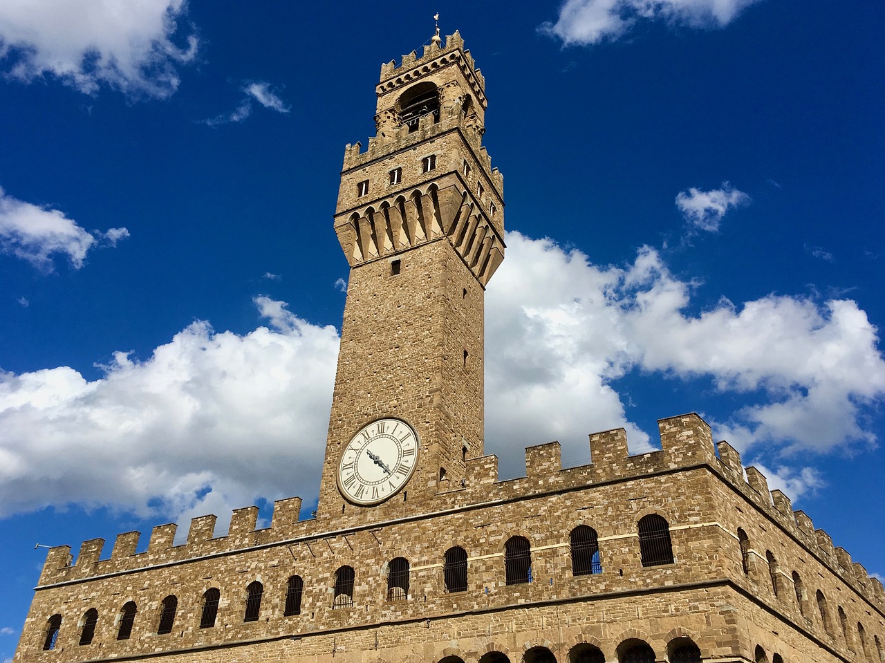 Florencija, Palazzo Vecchio, Atostogos Italijoje, Miesto Rotušės Bokštas, Florencijos Savivaldybė, Florencijos Meras, Nemokamos Nuotraukos,  Nemokama Licenzija