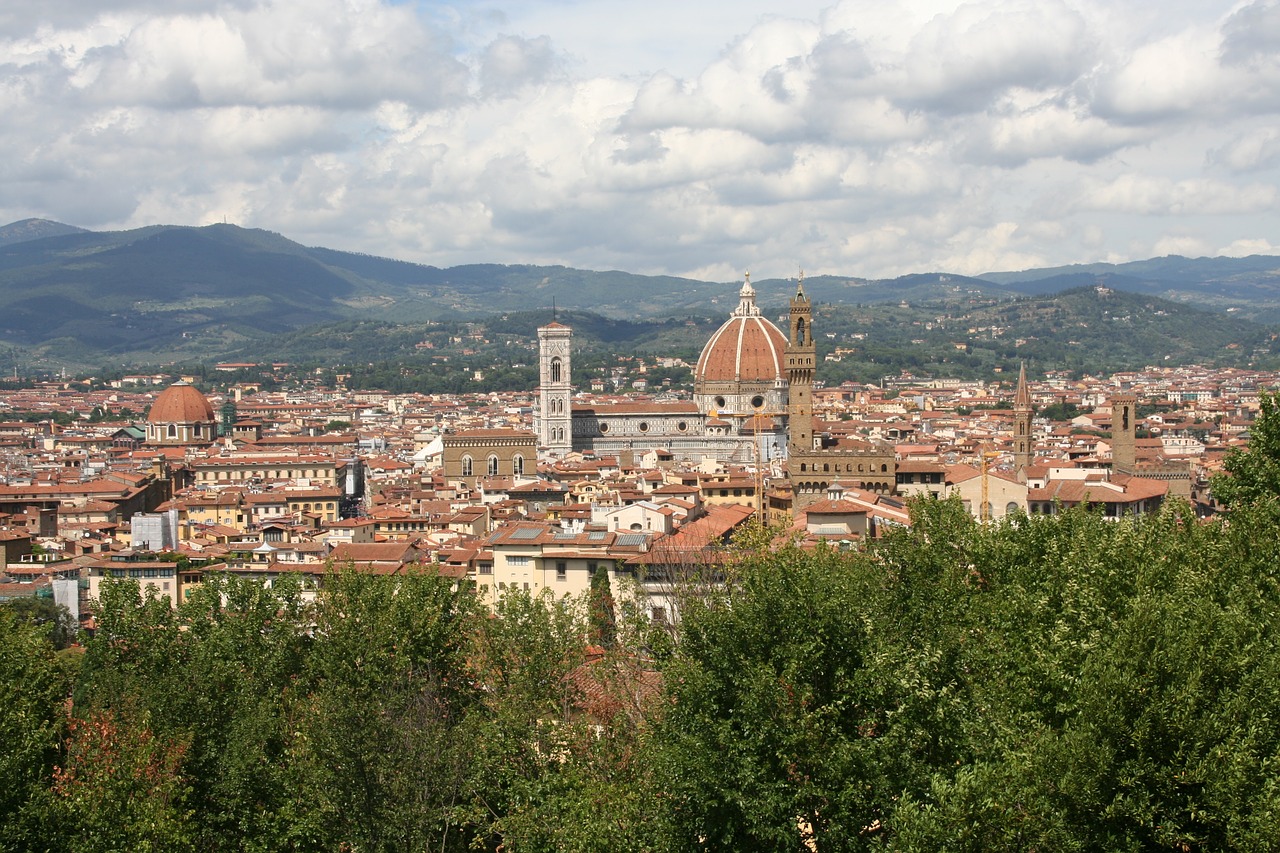 Florencija, Miestas, Panorama, Nemokamos Nuotraukos,  Nemokama Licenzija