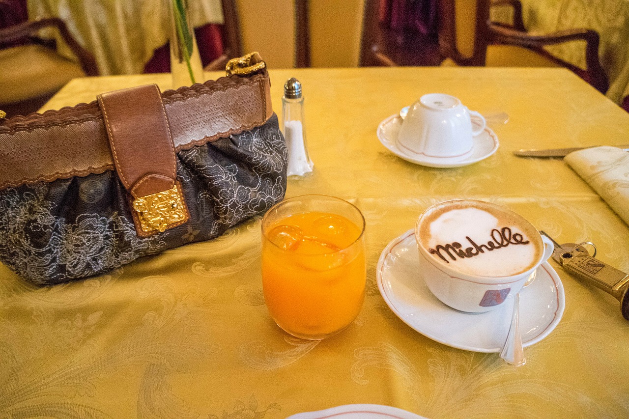 Florencija, Italy, Cappucino, Viešbutis, Pusryčiai, Louis Vuitton, Kavinė, Kofeinas, Kava, Gėrimai