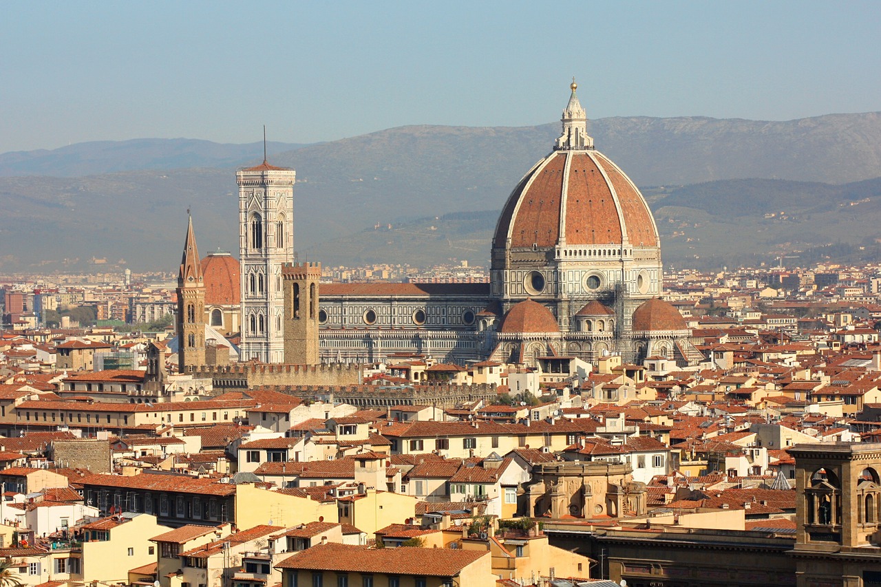 Florencija, Duomo, Toskana, Kraštovaizdis, Nemokamos Nuotraukos,  Nemokama Licenzija
