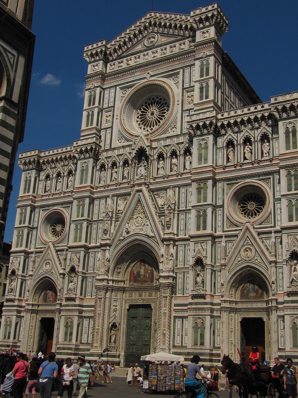 Florencija, Duomo, Fasadas, Pastatas, Santa Maria Del Fiore, Nemokamos Nuotraukos,  Nemokama Licenzija