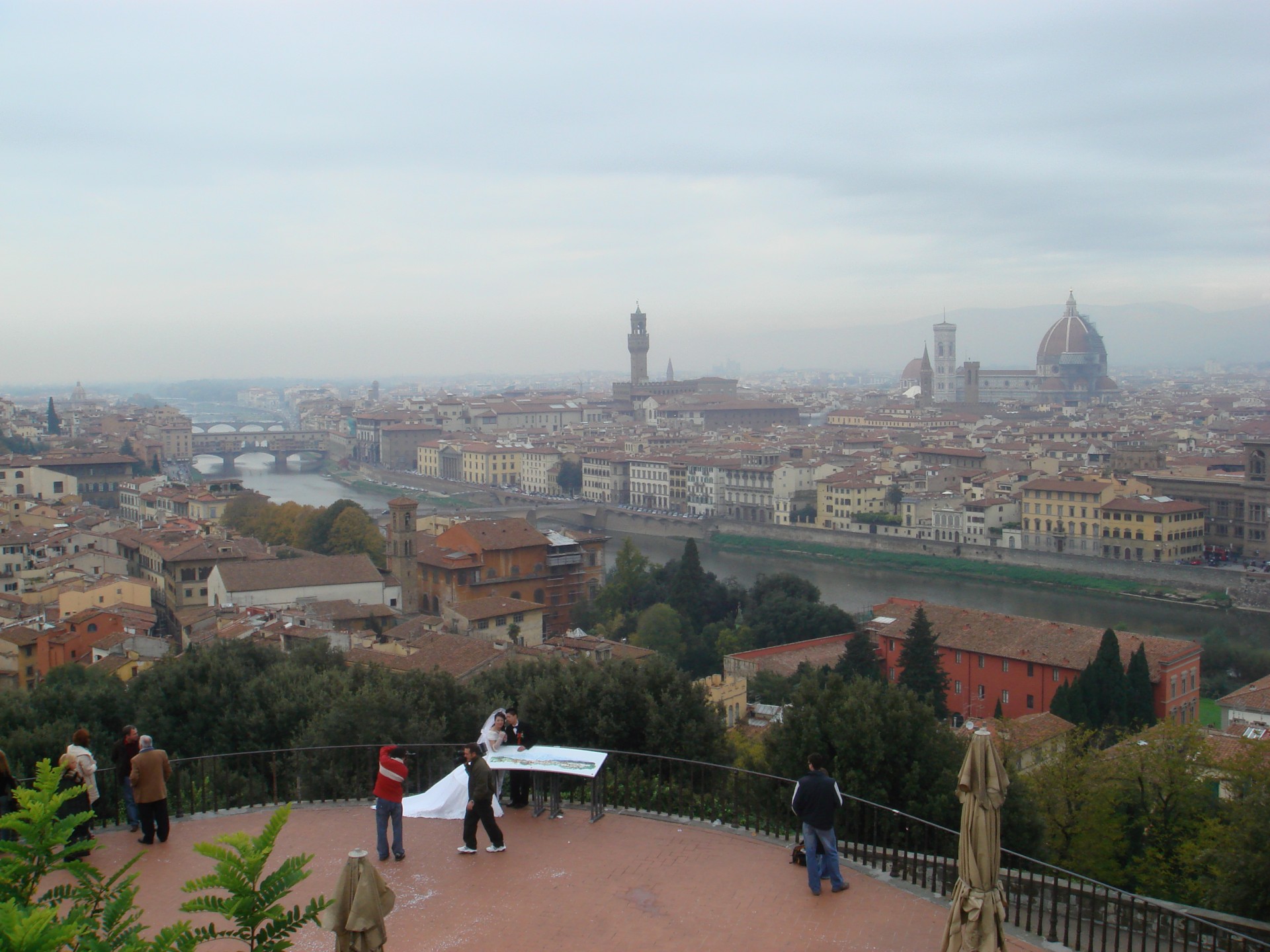 Florencija,  Piazzale,  Michelangelo,  Vestuvės,  Florencijos Oro Vaizdas, Nemokamos Nuotraukos,  Nemokama Licenzija