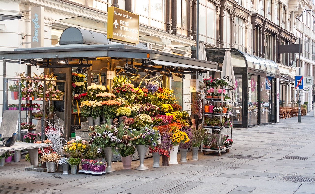 Gėlė, Gatvė, Miesto, Vienna, Wien, Miestas, Lauke, Gamta, Romantiškas, Žydėti