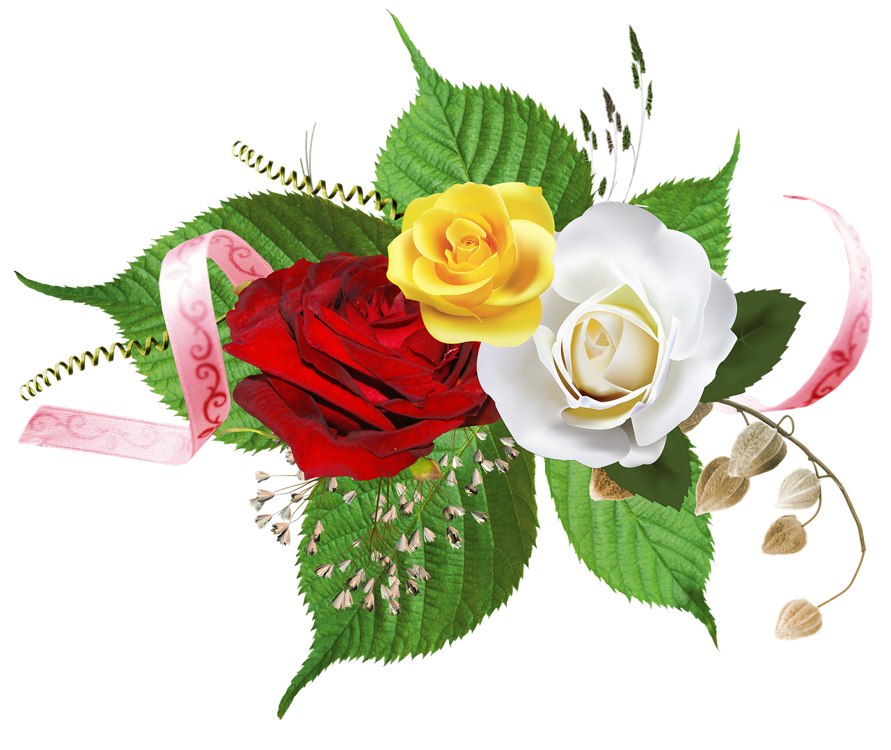 Gėlės, Rožės Su Ornamentu, Apdaila, Aksesuarai, Nemokamos Nuotraukos,  Nemokama Licenzija