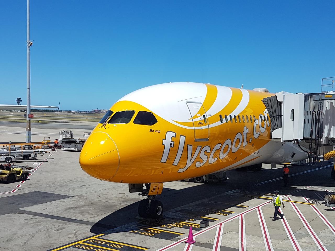 Flyscoot, Lėktuvas, Lėktuvas, Nemokamos Nuotraukos,  Nemokama Licenzija