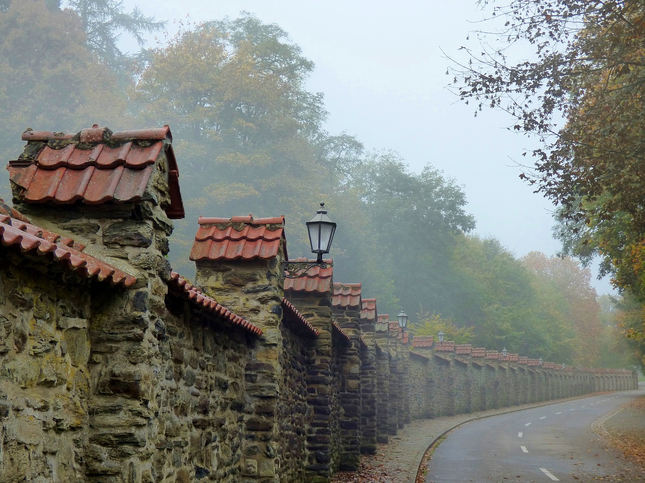 Rūkas, Abatija, Clervaux, Senoji Siena, Enchanted Atmosfera, Nemokamos Nuotraukos,  Nemokama Licenzija