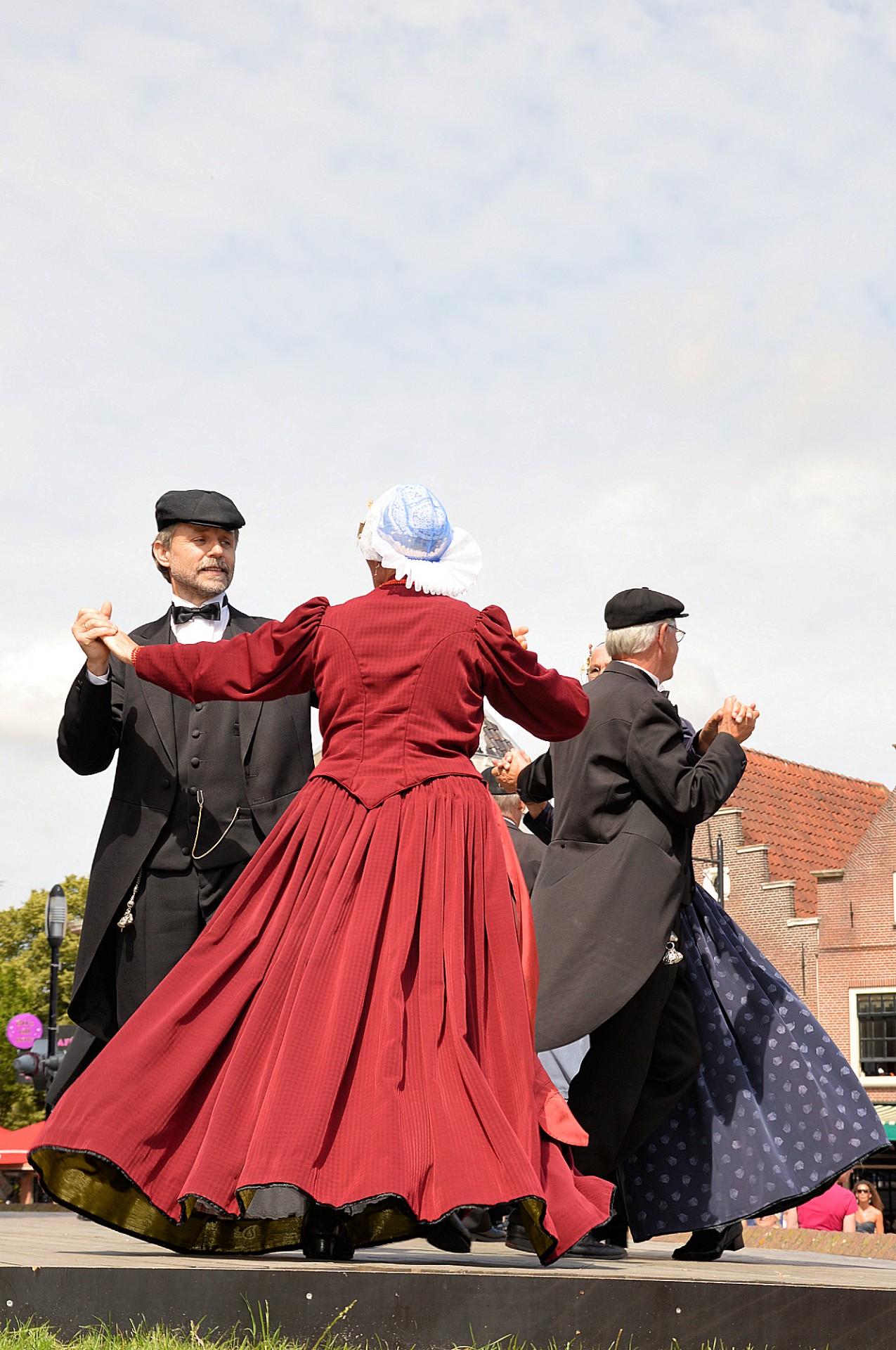 Kostiumai,  Tradicija,  Istorija,  Regioninė & Nbsp,  Suknelė,  Westfriesland,  Schagen,  Šiaurės Olandija,  Šokti,  Demonstracija