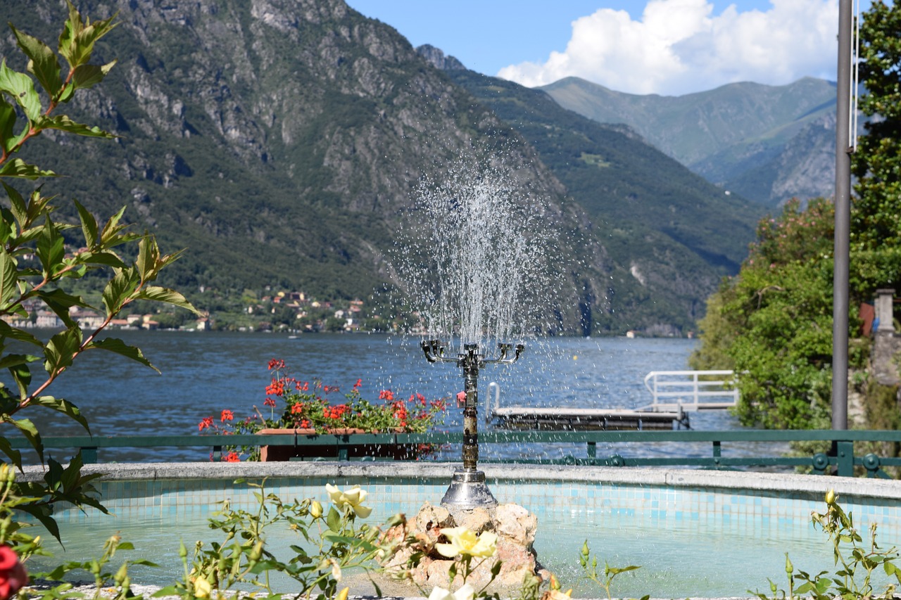 Fontana, Ežeras, Lugano, Lombardija, Italy, Vanduo, Nemokamos Nuotraukos,  Nemokama Licenzija