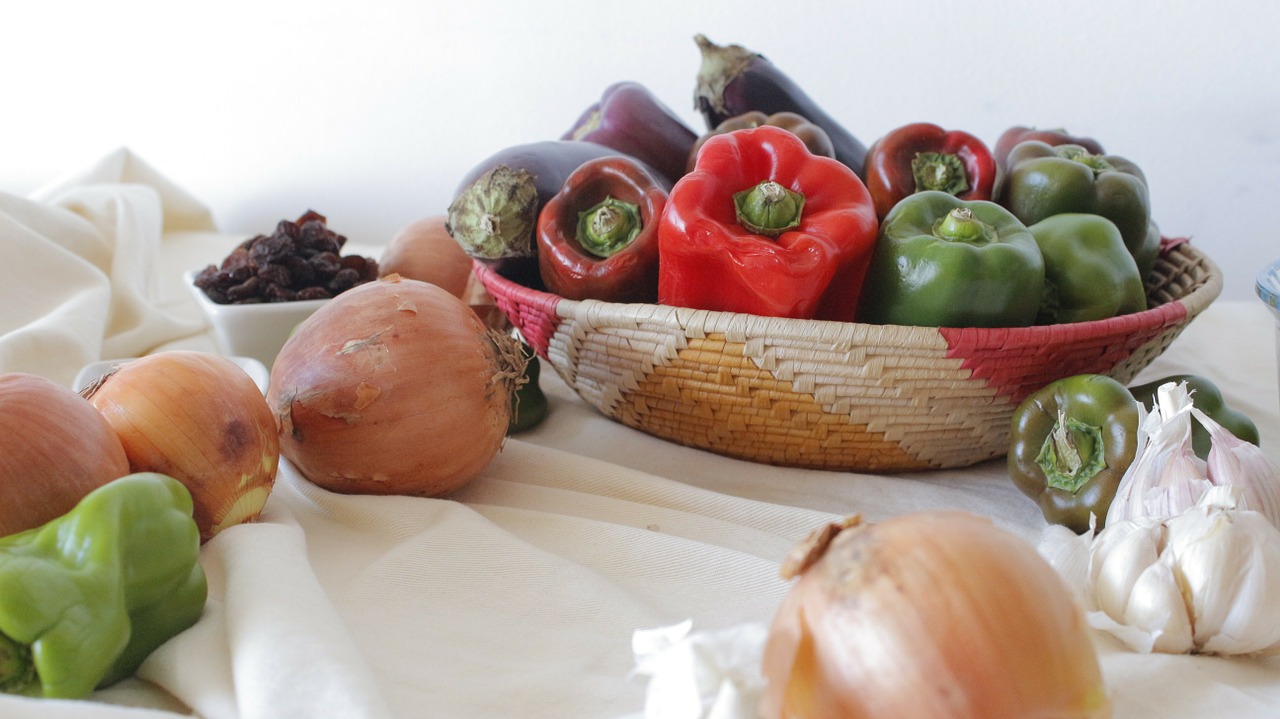 Maistas, Daržovės, Viduržemio Jūros, Sveikas, Šviežias, Ekologiškas, Virimo, Vegetariškas, Svogūnai, Virtuvė