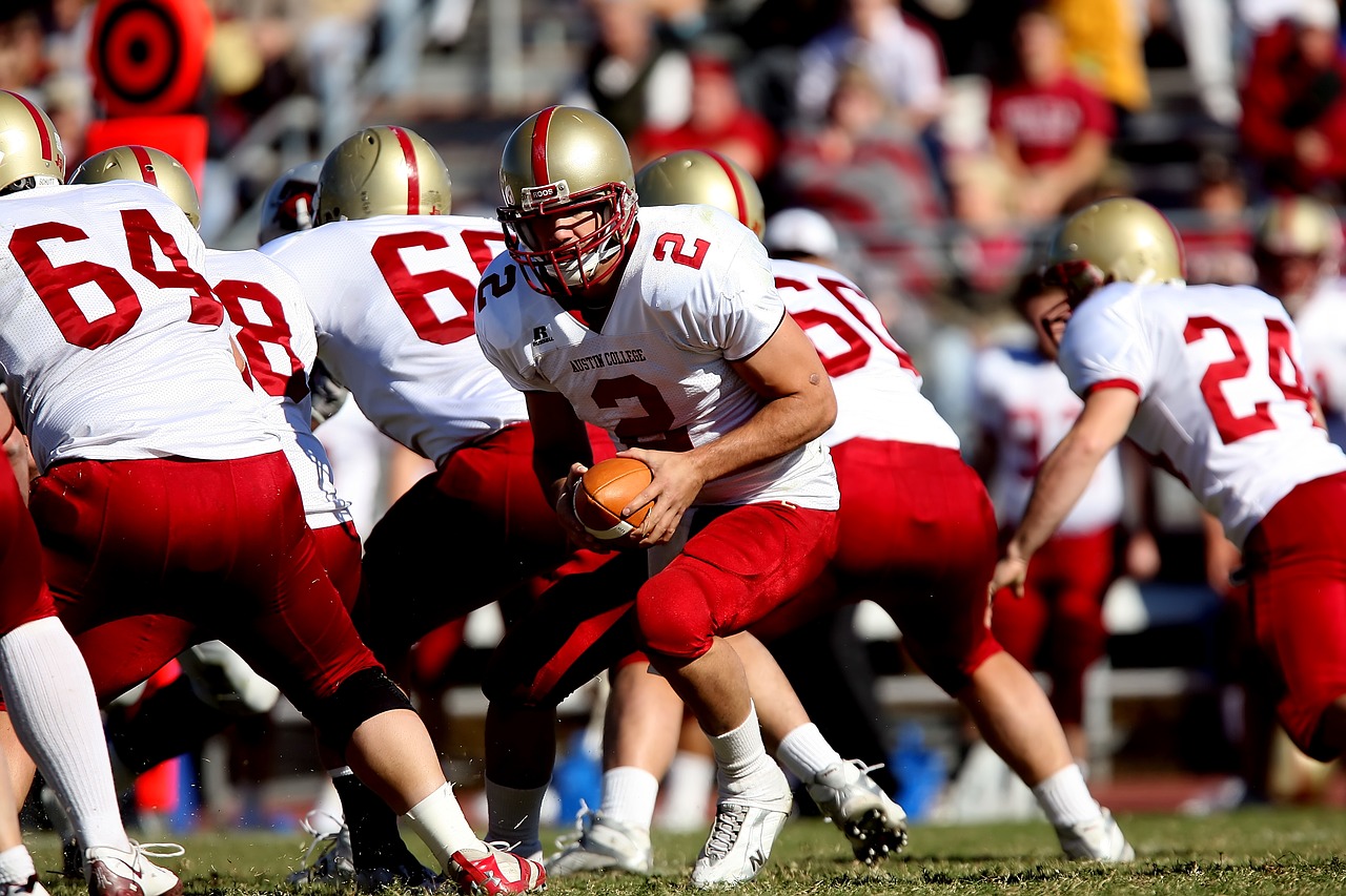 Futbolas, Quarterback, Komanda, Kareiviai, Žaidimas, Žaisti, Varzybos, Laukas, Žaisti, Veiksmas