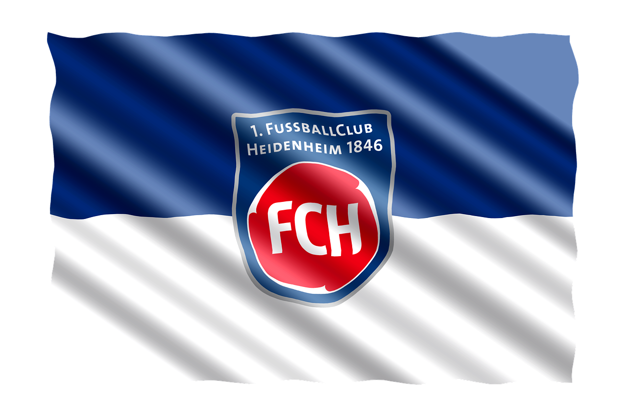 Futbolas, 2 Bundesliga, Vėliava, Heidenheim Germany, 1 Fc Heidenheim, Nemokamos Nuotraukos,  Nemokama Licenzija