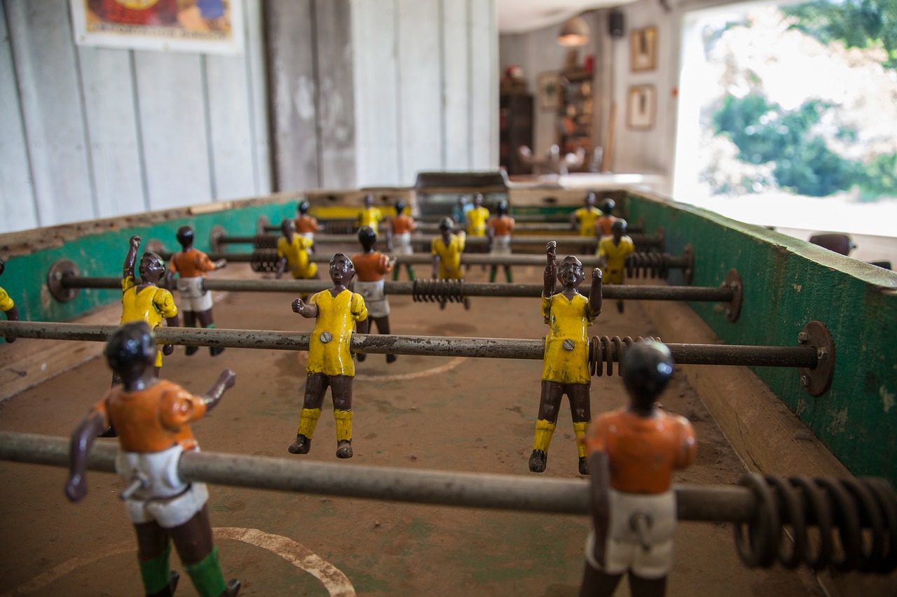 Futbolas, Afrika, Afrikanų, Foosball, Stalo Futbolas, Nemokamos Nuotraukos,  Nemokama Licenzija