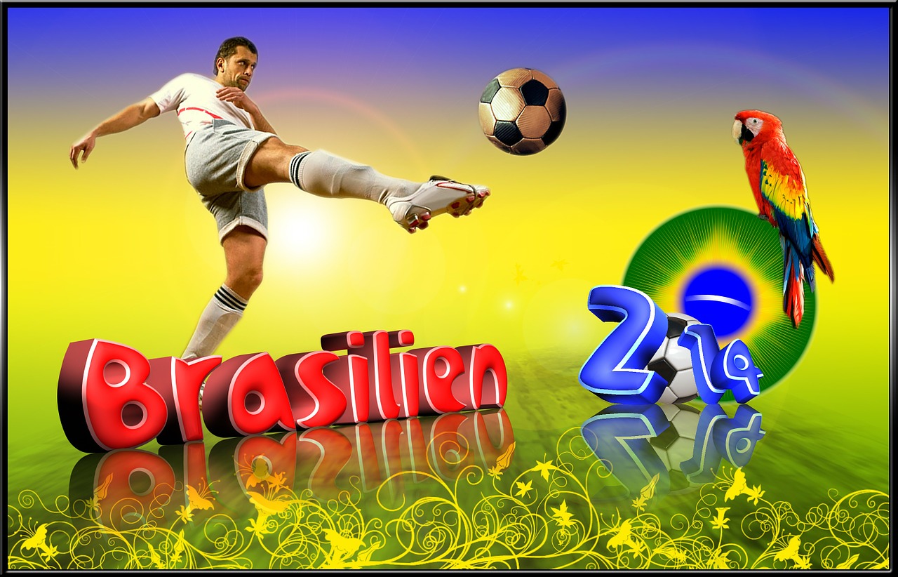 Futbolas, Brazilija, Pasaulio Čempionatas 2014, Pasaulio Čempionatas, Papūga, Rutulys, Pasaulio Taurė, Sportas, Futbolininkas, Futbolininkai