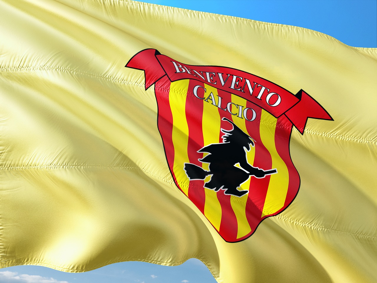 Futbolas,  Tarptautinis,  Italija,  Rimtų,  Vėliava,  Benevento Futbolo, Nemokamos Nuotraukos,  Nemokama Licenzija