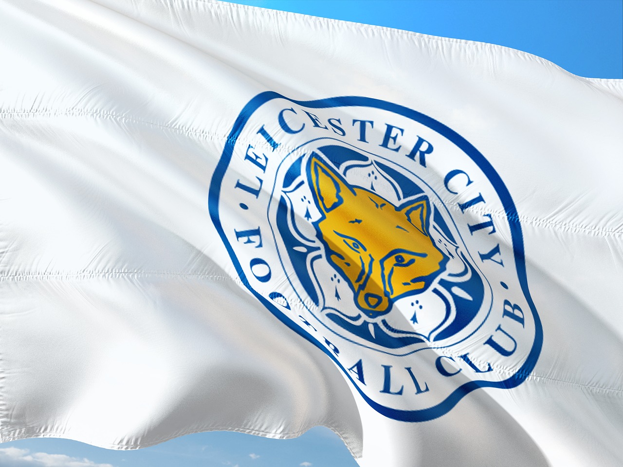 Futbolas,  Tarptautinis,  Anglija,  Premier Lyga,  Vėliava,  Leicester City, Nemokamos Nuotraukos,  Nemokama Licenzija