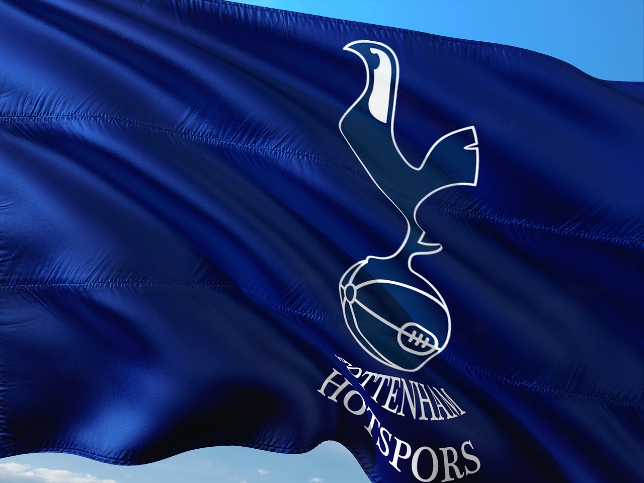 Futbolas,  Tarptautinis,  Anglija,  Premier Lyga,  Vėliava,  Tottenham Hotspur, Nemokamos Nuotraukos,  Nemokama Licenzija