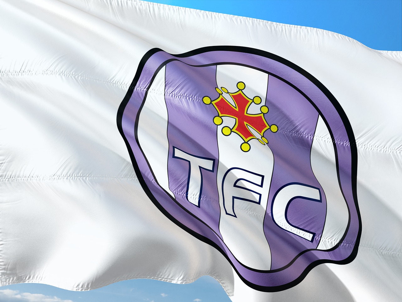 Futbolas,  Tarptautinis,  Prancūzija,  Lyga 1,  Vėliava,  Toulouse Fc, Nemokamos Nuotraukos,  Nemokama Licenzija