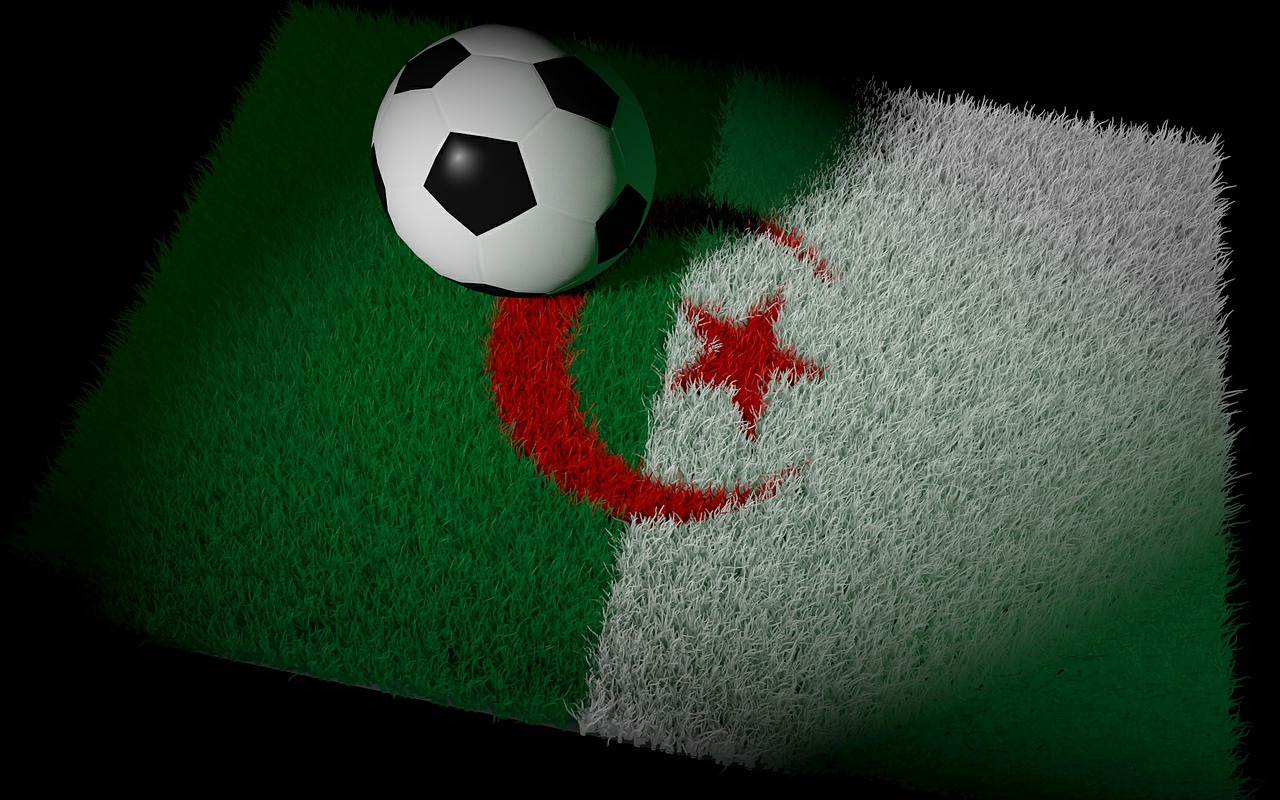 Futbolas, Algeria, Pasaulio Taurė, Pasaulio Čempionatas, Nacionalinės Spalvos, Futbolo Rungtynės, Vėliava, Velėna, Nemokamos Nuotraukos,  Nemokama Licenzija