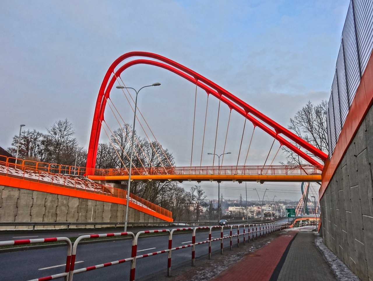 Pėsčiųjų Tiltas, Bydgoszcz, Perėjimas, Tiltas, Šiuolaikiška, Infrastruktūra, Struktūra, Architektūra, Nemokamos Nuotraukos,  Nemokama Licenzija