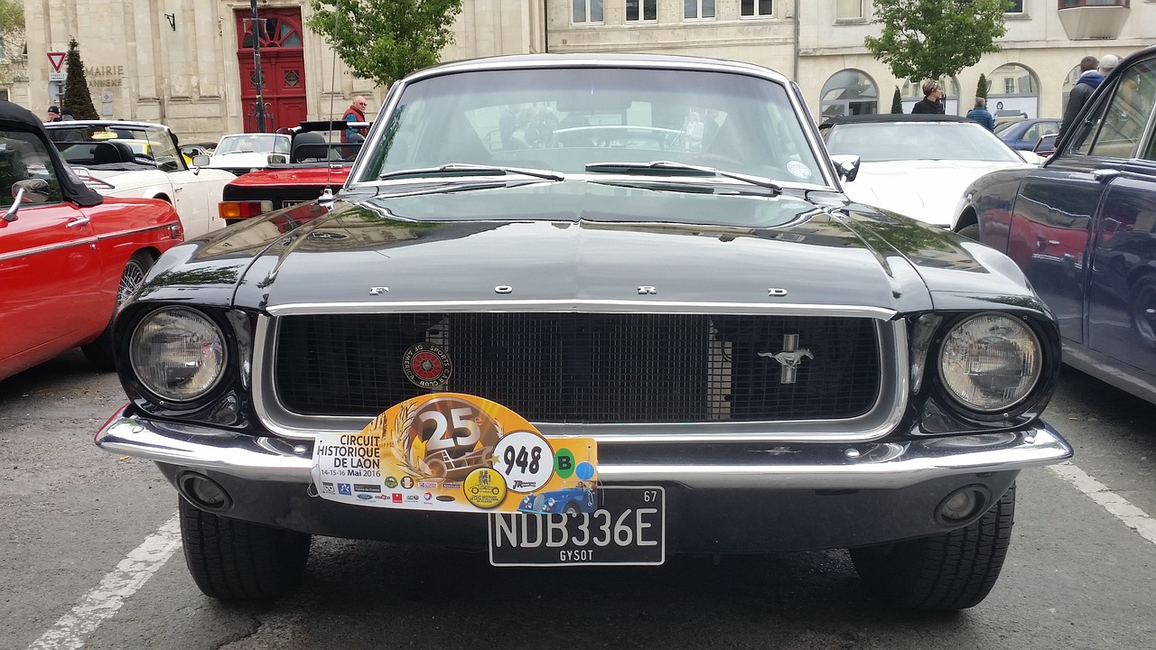 Ford, Mustangas, Metai, 1967, Automobilis, Retro, Nemokamos Nuotraukos,  Nemokama Licenzija