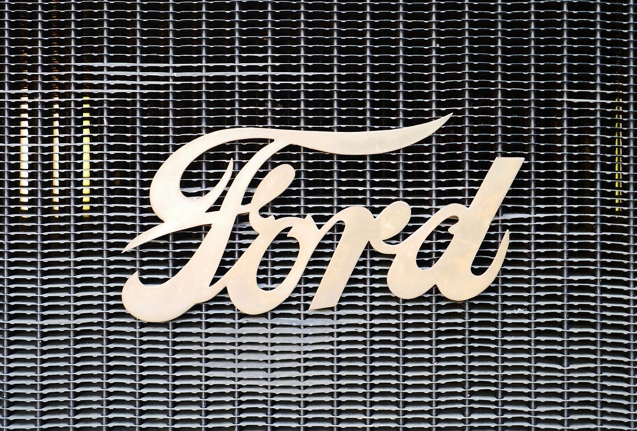 Ford, Raidės, Aušintuvas, Oldtimer, Ankstyvos Dienos, Automobiliai, Usa, Emblema, Logotipas, Senovės