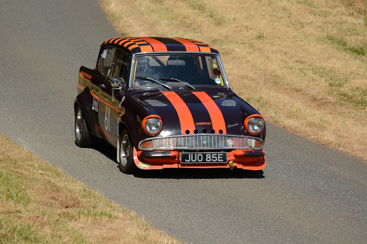 Ford,  Anglia,  Lenktyninis Automobilis,  Varzybos,  Greitis,  Hillclimb,  Vairuoti,  Kampas,  Veiksmų,  Motorsport